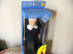 9" MISS CLAVEL NUN DOLL,  MADELINE'S TEACHER NEW IN BOX 2002